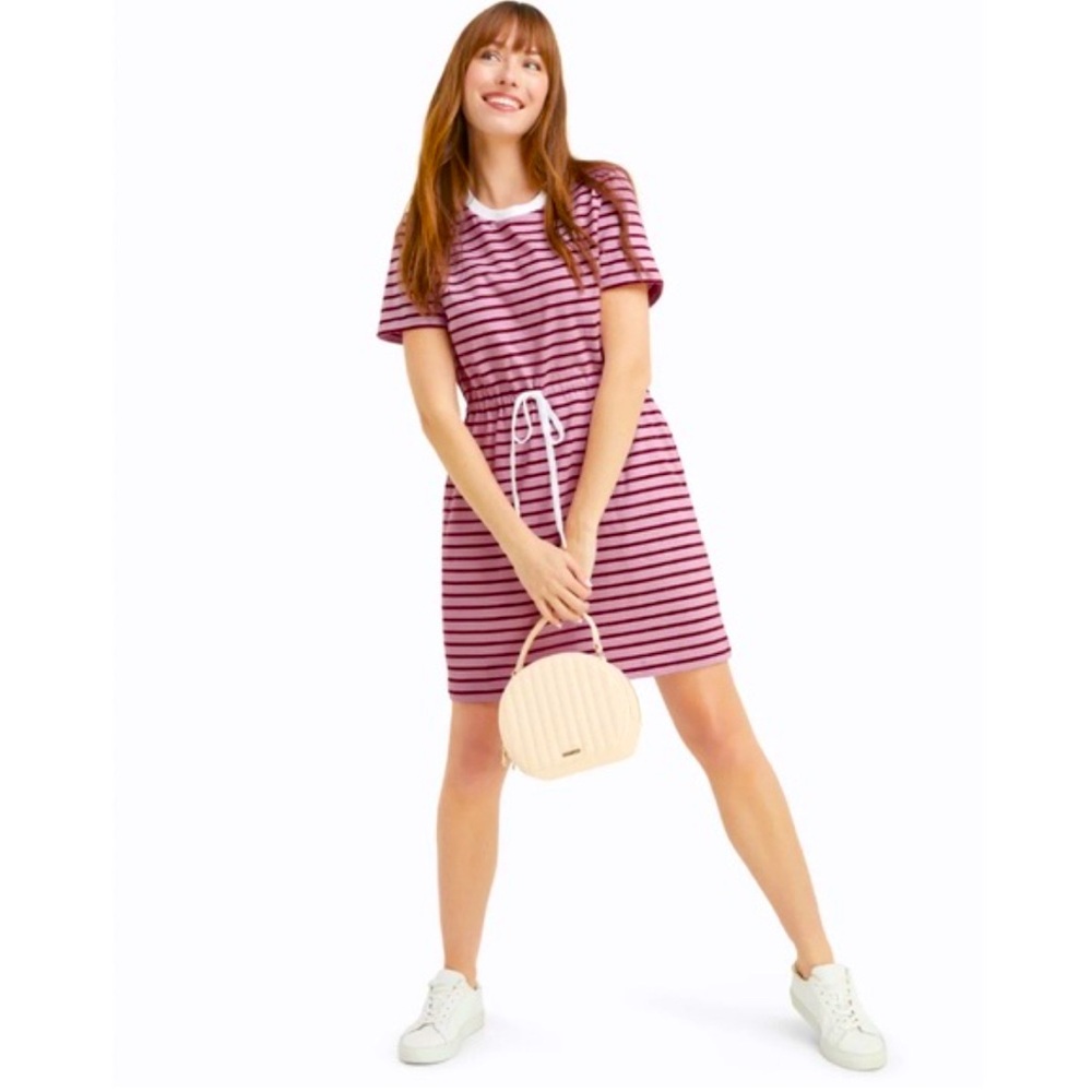 🍉 Draper James Tie Waist T Shirt Dress